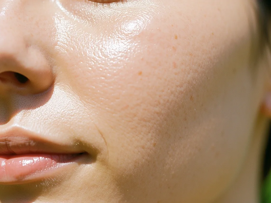Radiant skin texture